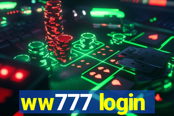 ww777 login